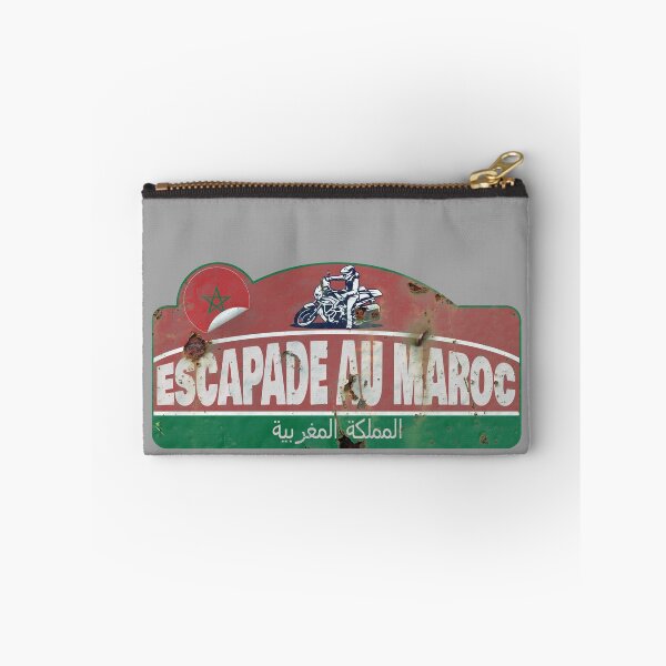 Item preview, MOROCCO Maroc Maroccan Flag Motorcycle Sticker T-Shirt Sticker 02 designed and sold by OuterShellUK.