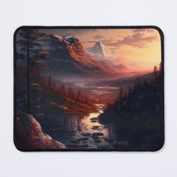 Item preview, Beautiful mountain with sunset designed and sold by Damian Sobczyk.