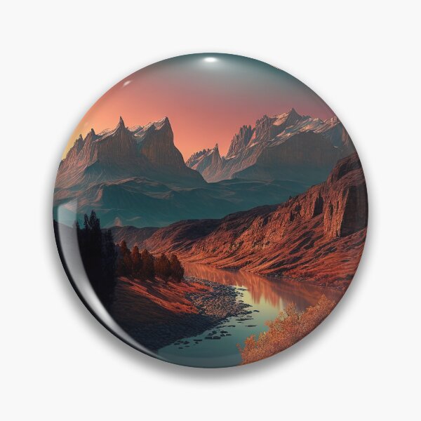 Item preview, Beautiful mountain with sunset designed and sold by Damian Sobczyk.