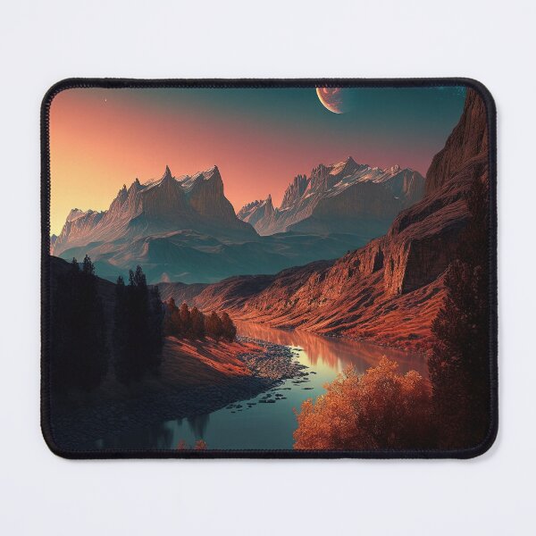 Item preview, Beautiful mountain with sunset designed and sold by Damian Sobczyk.