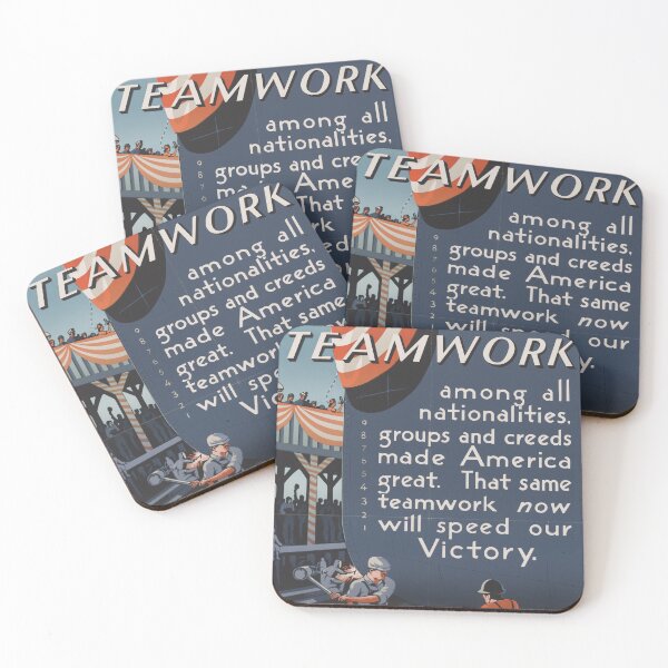 Item preview, TEAMWORK AMONG ALL NATIONALITIES designed and sold by Luke Mckinstry.