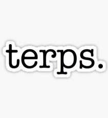 terps. Sticker