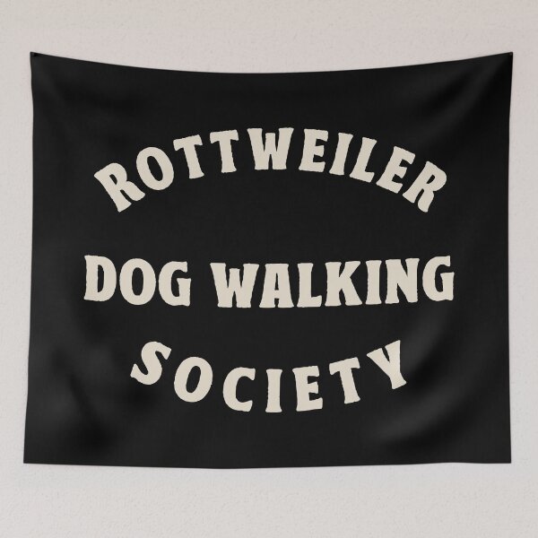 Item preview, Rottweiller Dog Walking Society Dog Lover Gift designed and sold by TonySpencer.