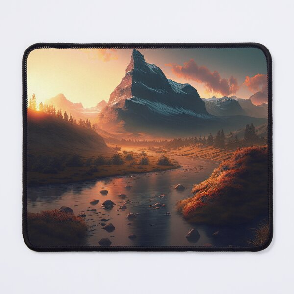 Item preview, Beautiful mountain with sunset designed and sold by Damian Sobczyk.