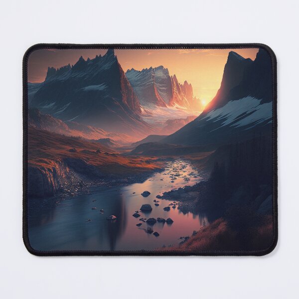 Item preview, Beautiful mountain with sunset designed and sold by Damian Sobczyk.