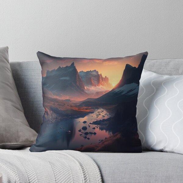 Item preview, Beautiful mountain with sunset designed and sold by Damian Sobczyk.