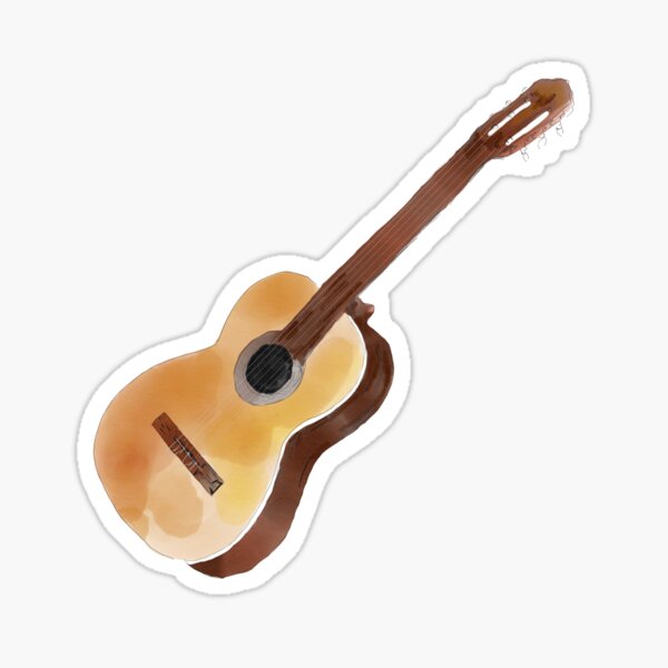 Guitar Sticker