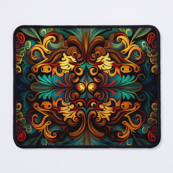 Item preview, Explosive Red Designer European Pattern Digital Painting designed and sold by CodeAndColors.