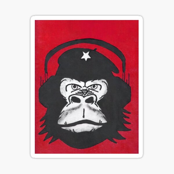 Guerilla Stickers For Sale | Redbubble