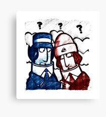 GGGs - Digit and Scooter Canvas Print