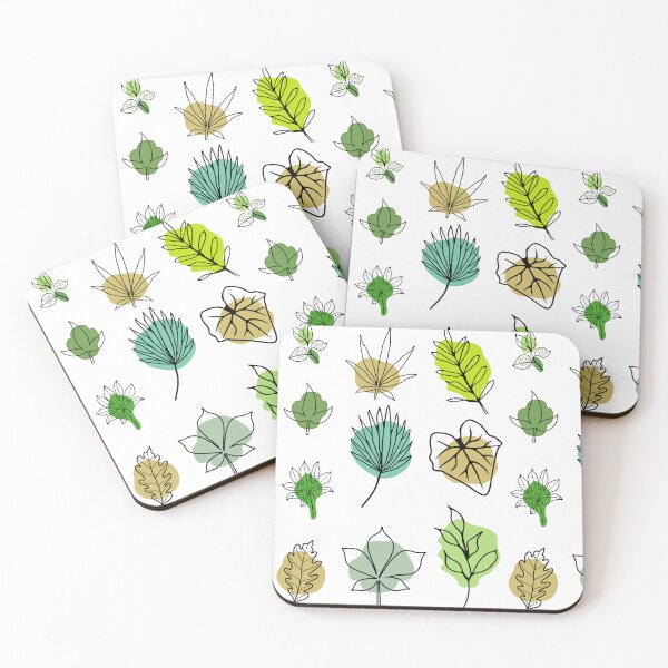 Item preview, Boho Bliss: A Line Drawn Leafy Escape designed and sold by MsasaDesign.