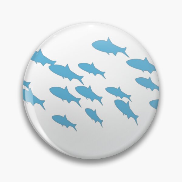 Item preview, Peces azules designed and sold by Minhal's Artful Impressions.