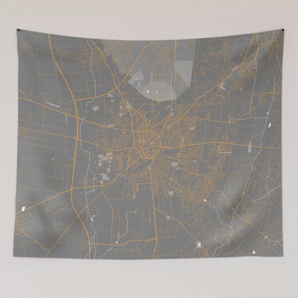 Item preview, Debrecen City Map of Hungary - Bauhaus designed and sold by deMAP.