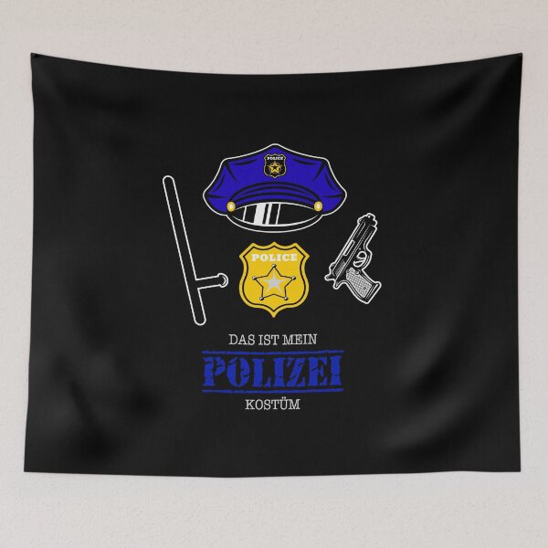 Item preview, Carnival costume police designed and sold by Shirt-Expert.