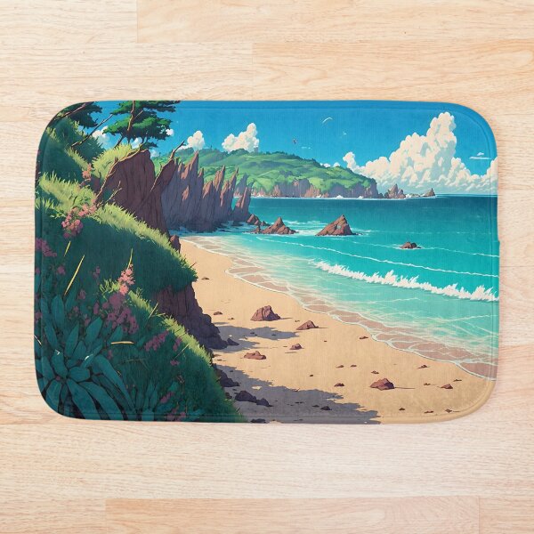 Item preview, Isolated Beach | Beach Scenery | Beach Landscape designed and sold by CosmicLoots.