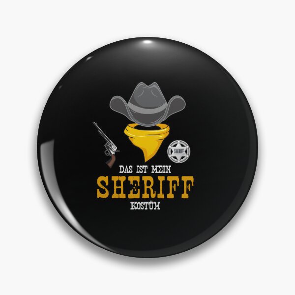Item preview, Carnival costume sheriff designed and sold by Shirt-Expert.