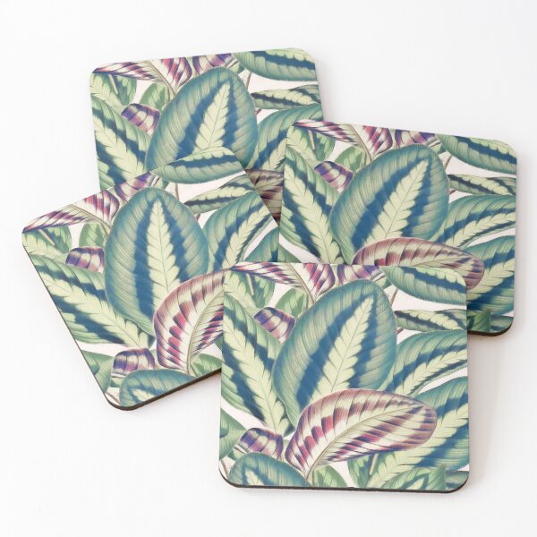 Item preview, Green Tropical Maranta Leaves designed and sold by CatyArte.