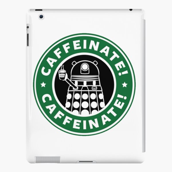Caffeinate! Exterminate! iPad Snap Case