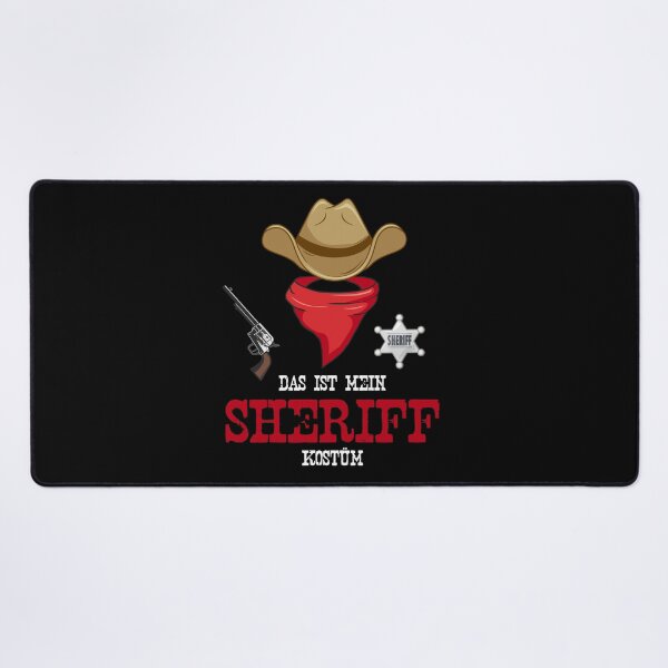Artikelvorschau, Karneval Kostüm Sheriff entworfen und verkauft von Shirt-Expert.