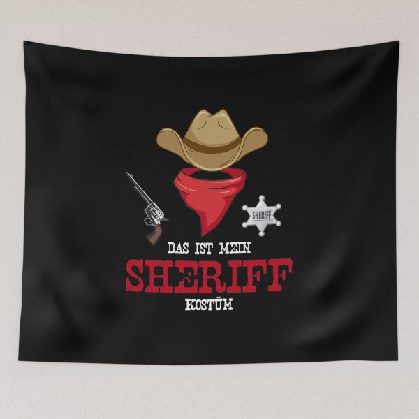 Item preview, Carnival costume sheriff designed and sold by Shirt-Expert.