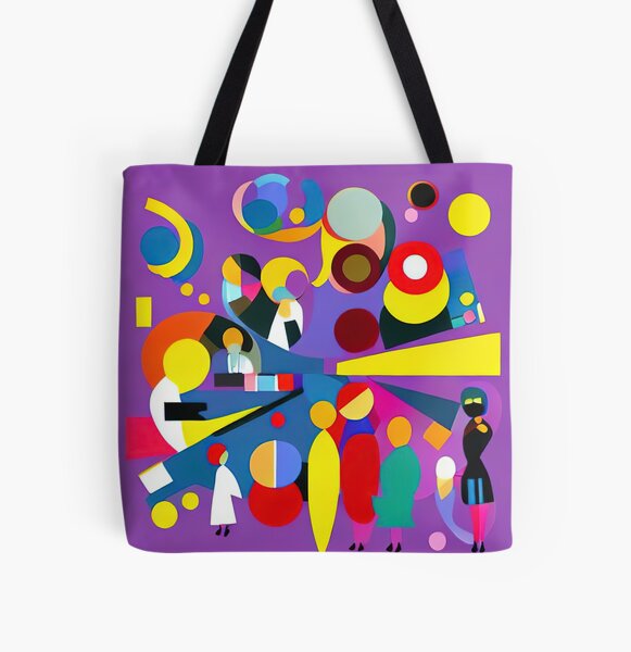 Collection things and beings - style 03 - People 01 All Over Print Tote Bag