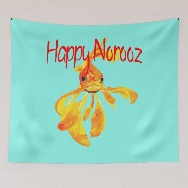 Item preview, Happy Norooz Fantail Goldfish designed and sold by taiche.