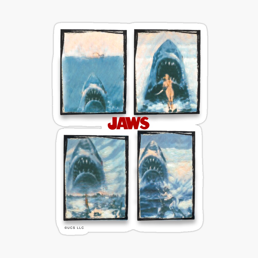 The Jaws Moments Duvet Cover