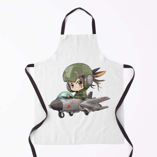 Artikelvorschau, Kampfpilot Chibi entworfen und verkauft von TheChibiStore.