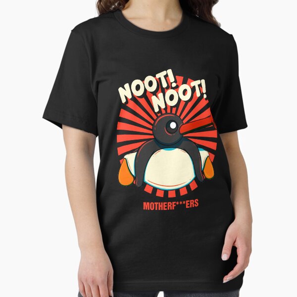 Vista previa del artículo con la obra «Noot noot pingu-vintage retro», diseñado y vendido por Scahresk.