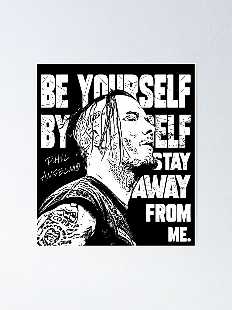 PHIL ANSELMO PANTERA WALK QUOTE DESIGN Poster for Sale by