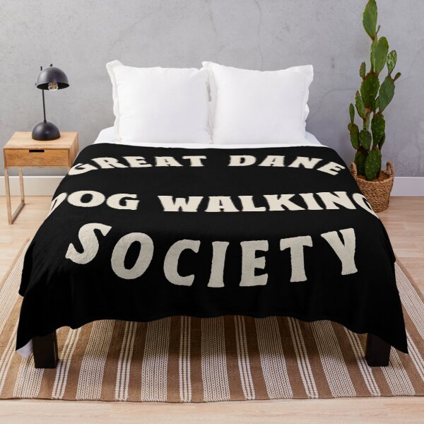 Item preview, Great Dane Dog Walking Society Dog Lover Gift designed and sold by TonySpencer.