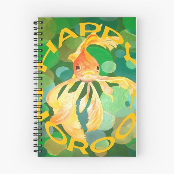 Item preview, Happy Norooz Goldfish With Green Bubbles designed and sold by taiche.