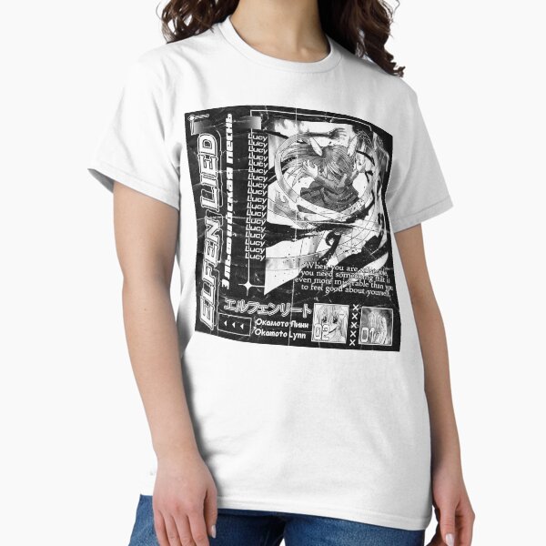 Lucy Elfen Lied art Classic T-Shirt