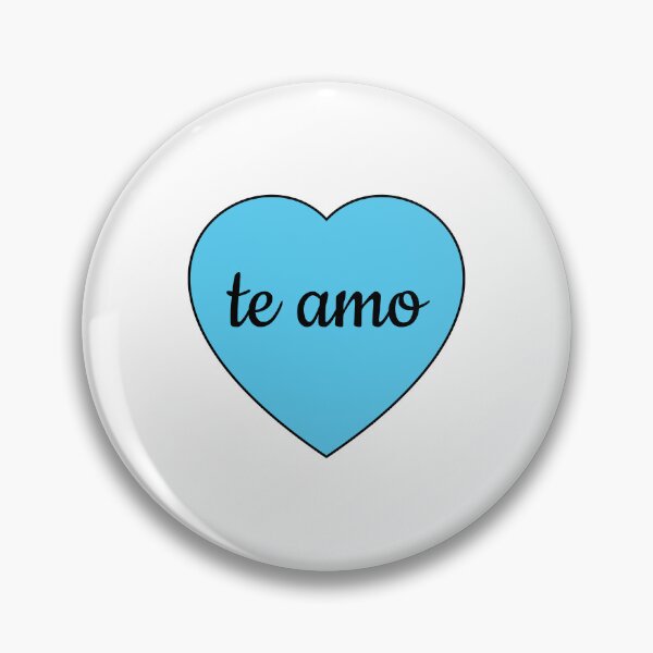 Item preview, Te amo - I love you in Spanish -  Heart corazon Valentines Day designed and sold by Inspirationmotivation.