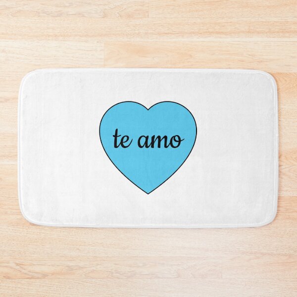Item preview, Te amo - I love you in Spanish -  Heart corazon Valentines Day designed and sold by Inspirationmotivation.