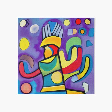 Collection things and beings - style 03 - Hero 01 Art Board Print