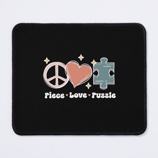 Item preview, Piece Love Puzzle designed and sold by chrisomatico.
