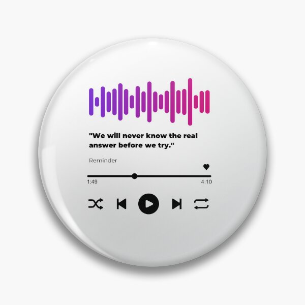 Item preview, Play music interface with Motivational quotes cute  designed and sold by artacalla.