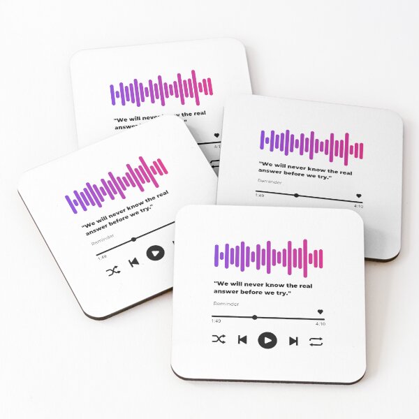 Item preview, Play music interface with Motivational quotes cute  designed and sold by artacalla.