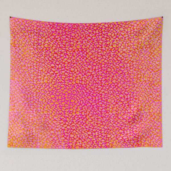 Item preview, Neon Pink, Yellow, Orange and Red Tones, Pink Tones Leopard Pattern Design designed and sold by theprintedclub.