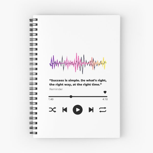 Item preview, Play music interface with Motivational quotes cute  designed and sold by artacalla.