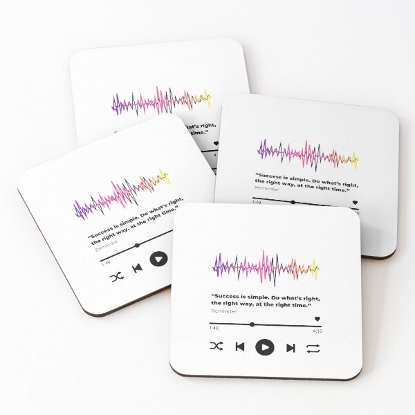Item preview, Play music interface with Motivational quotes cute  designed and sold by artacalla.