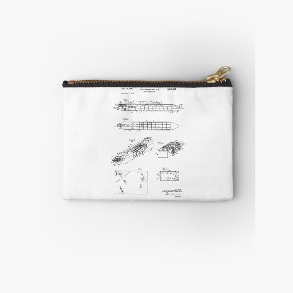 Item preview, Barge Cargo Ship Patent - US2988036 - clear designed and sold by Rayyanz.