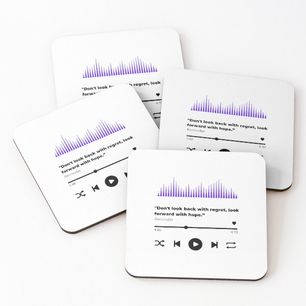 Item preview, Play music interface with Motivational quotes cute  designed and sold by artacalla.
