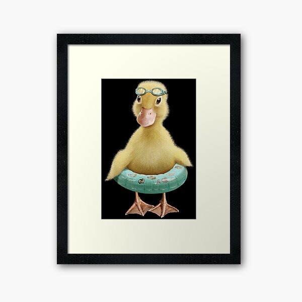 DUCK Framed Art Print