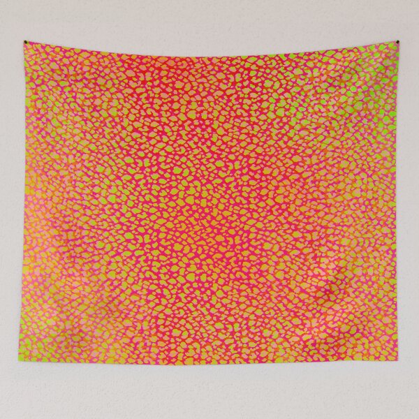 Item preview, Neon Pink, Magenta, Yellow, Green and Orange Tones Leopard Pattern Design designed and sold by theprintedclub.