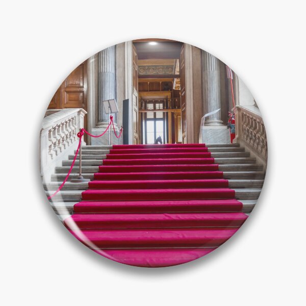 Item preview, Turin, Italy - red carpet in Royal Palace - luxury elegant marble stairway.  designed and sold by Paolo Modena Photography    -   Fine Italian Art.