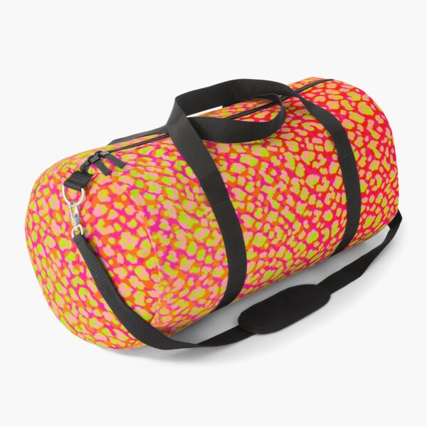 Item preview, Neon Pink, Magenta, Yellow, Green and Orange Tones Leopard Pattern Design designed and sold by theprintedclub.