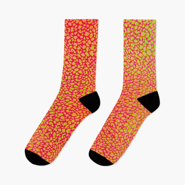 Item preview, Neon Pink, Magenta, Yellow, Green and Orange Tones Leopard Pattern Design designed and sold by theprintedclub.