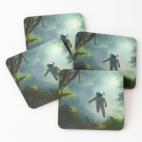 Item preview, Spaceman explores Jungle designed and sold by Space Egg.
